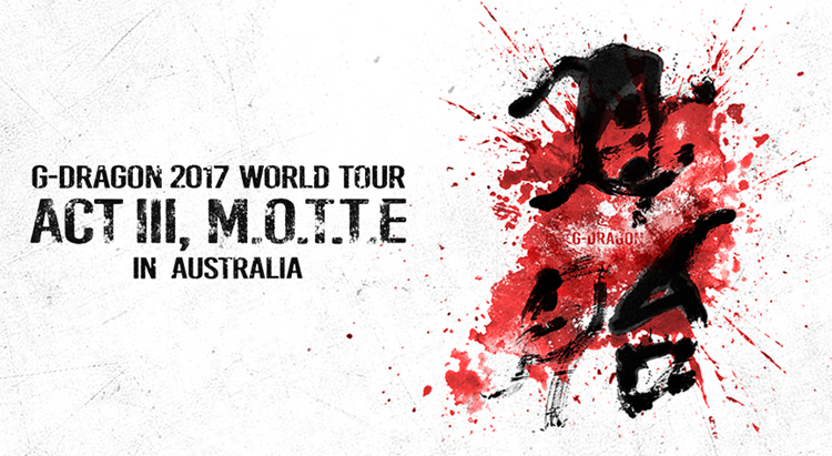 ジヨン G-DRAGON ACT III, M.O.T.T.E オーストラリア シドニー