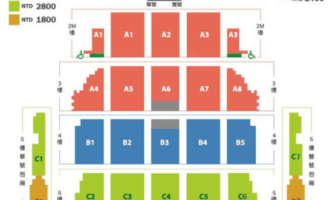 ファン・チヨル 台湾座席表