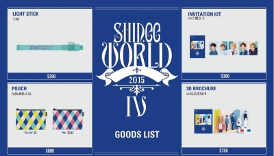 SHINee SW4 GOODS